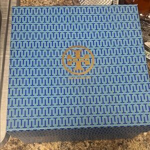 Tory Burch Blue Drinking Glasses